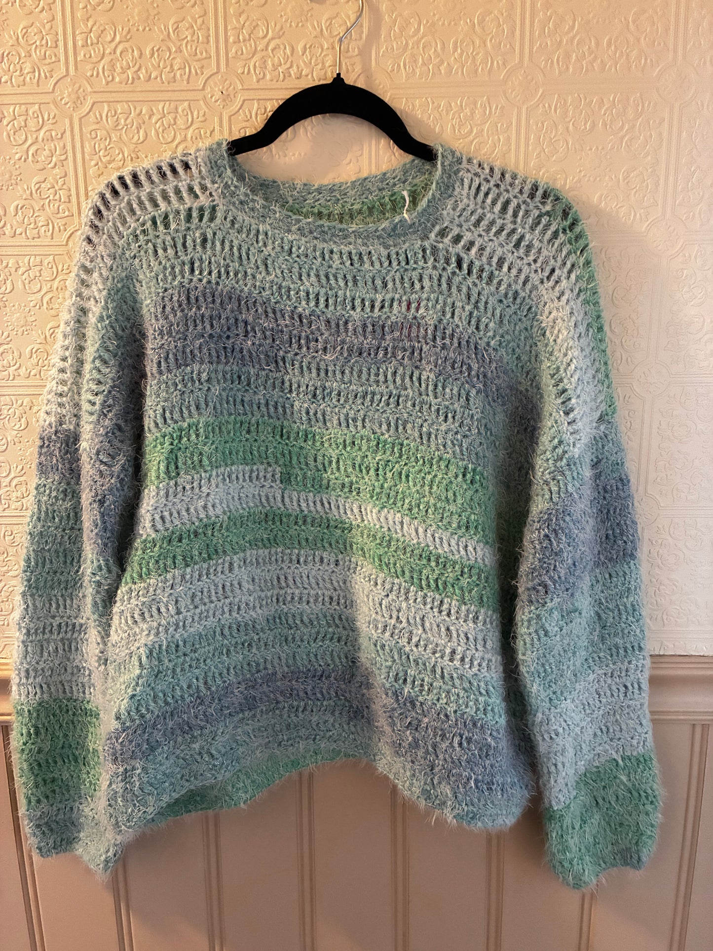 Blue sweater